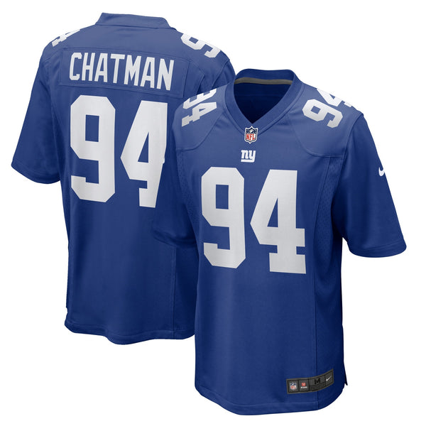 Elijah Chatman New York Giants Nike Team Game Jersey - Royal