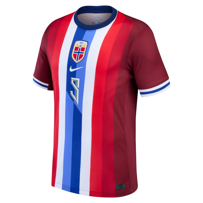 Erling Haaland Nike 2024 Home Jersey - Red