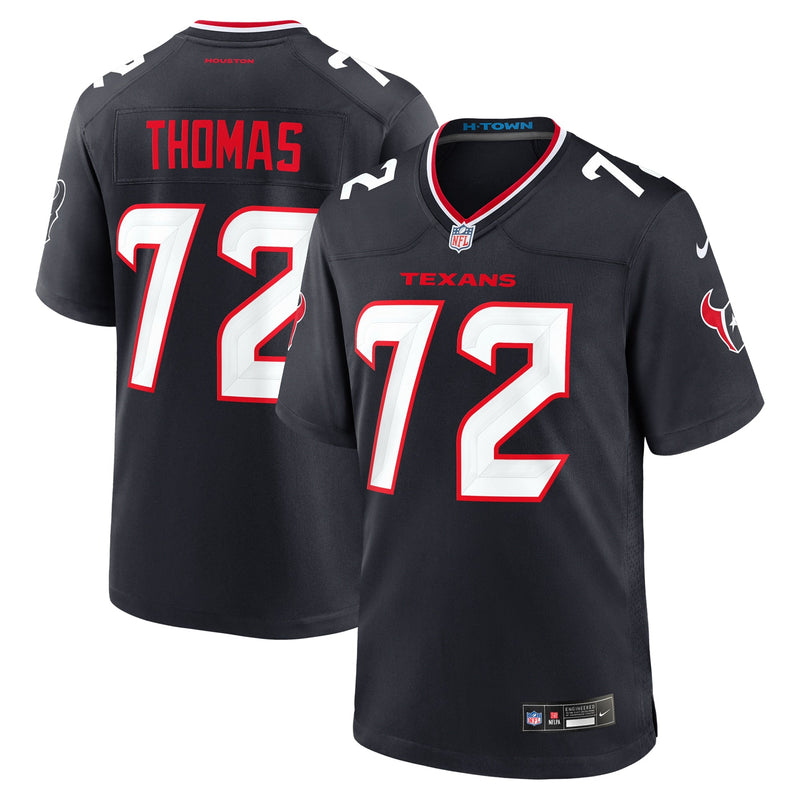 Jaylon Thomas Houston Texans Nike Team Game Jersey - Navy