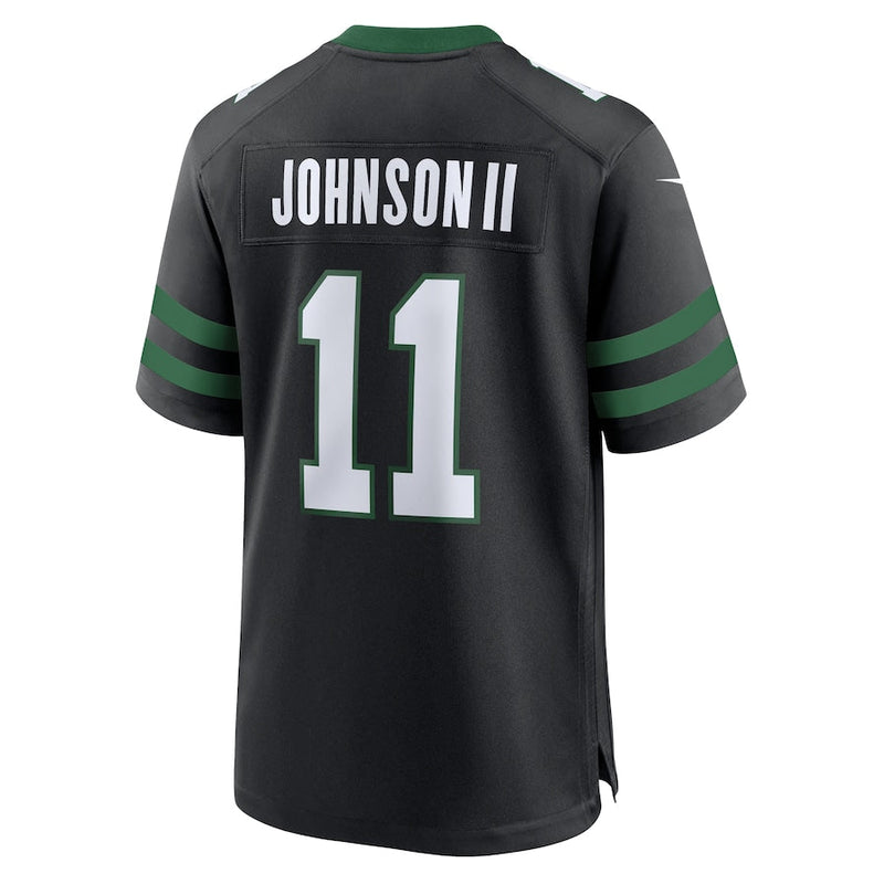 Jermaine Johnson II New York Jets Nike Alternate Game Jersey - Legacy Black