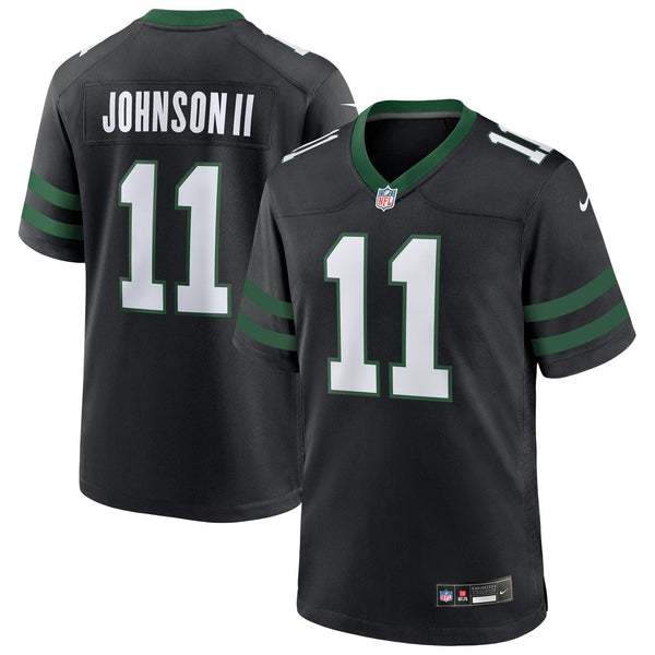 Jermaine Johnson II New York Jets Nike Alternate Game Jersey - Legacy Black