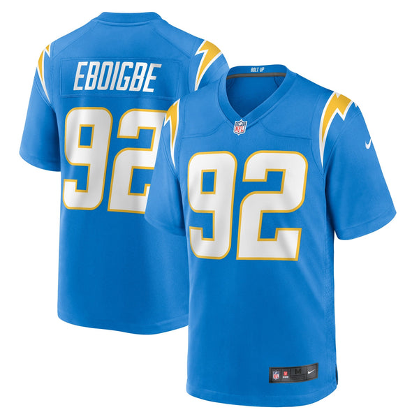 Justin Eboigbe Los Angeles Chargers Nike Team Game Jersey - Powder Blue