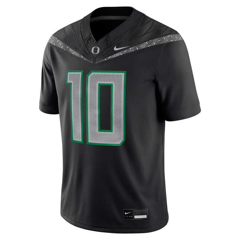 Justin Herbert Oregon Ducks Nike Alumni Game Jersey - Black