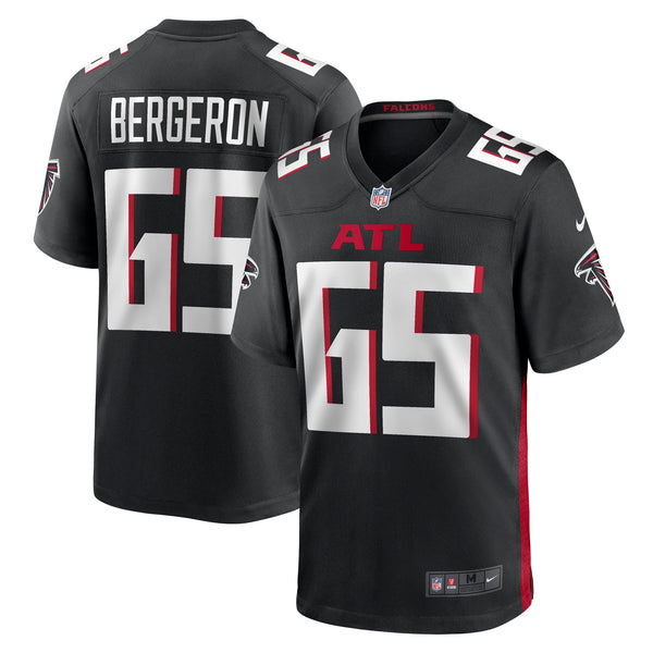 Matthew Bergeron Atlanta Falcons Nike Team Game Jersey - Black