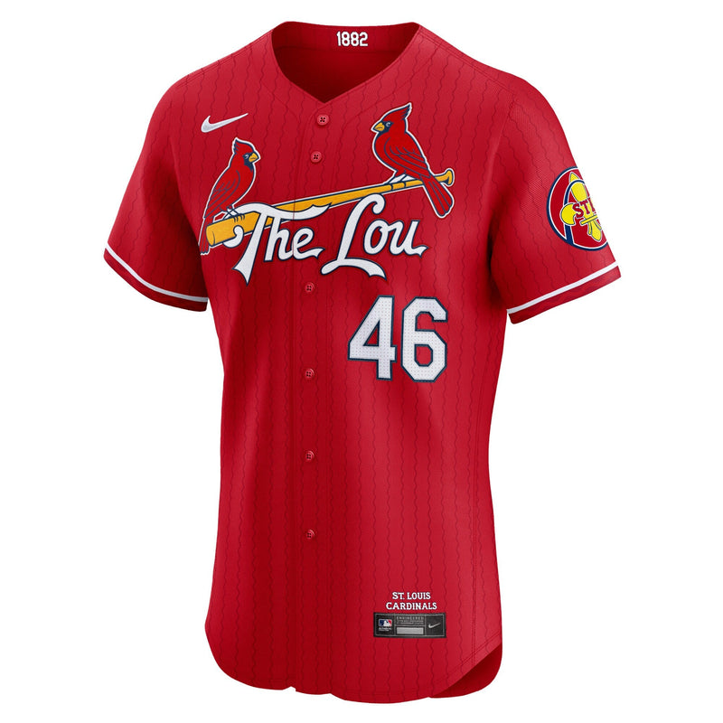 Paul Goldschmidt St. Louis Cardinals Nike 2024 City Connect Elite Player Jersey - Red