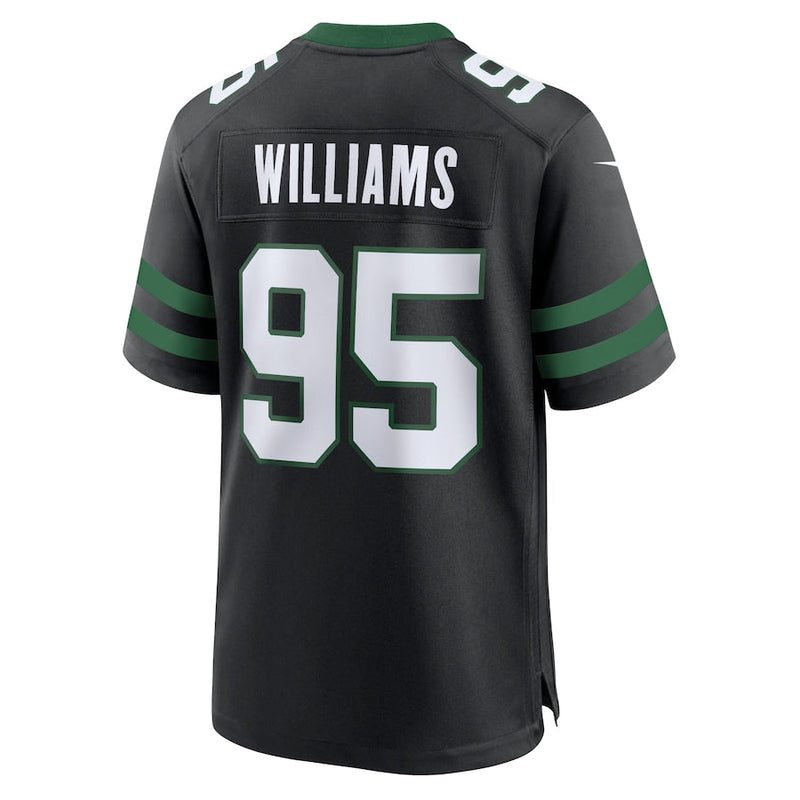 Quinnen Williams New York Jets Nike Alternate Game Jersey - Legacy Black