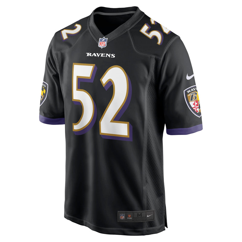 Ray Lewis Baltimore Ravens Nike Retired Player Jersey - Black