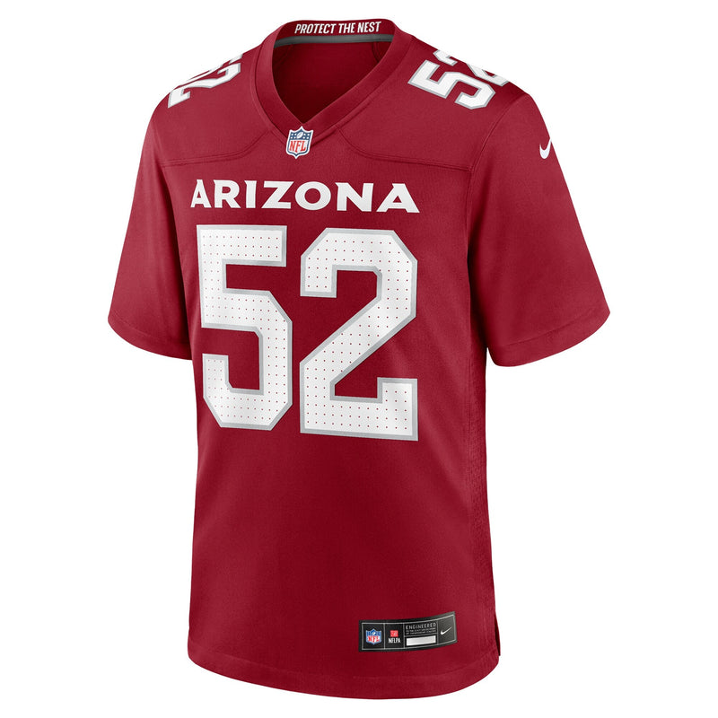 Victor Dimukeje Arizona Cardinals Nike Team Game Jersey - Cardinal