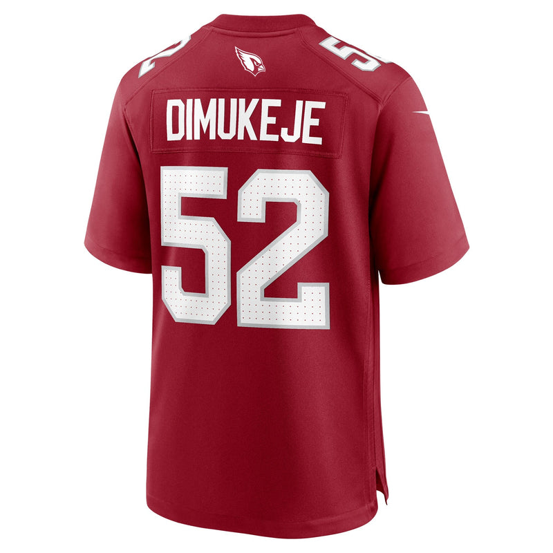 Victor Dimukeje Arizona Cardinals Nike Team Game Jersey - Cardinal