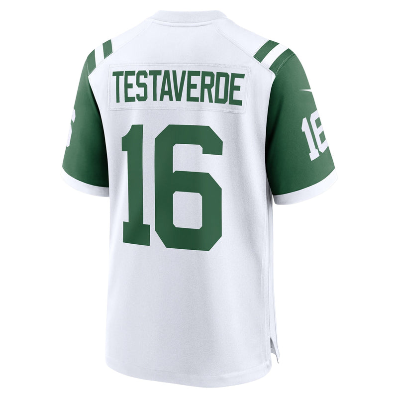 Vinny Testaverde New York Jets Nike Classic Alternate Retired Player Game Jersey - White