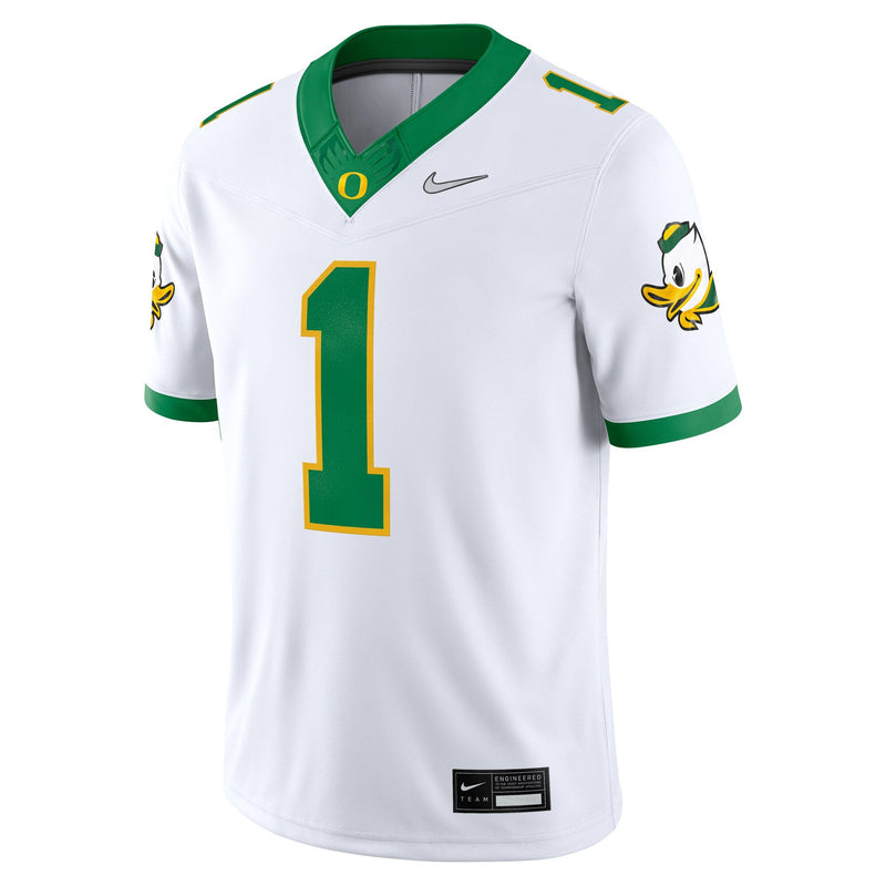 Oregon Ducks Nike Alternate Game Jersey - White