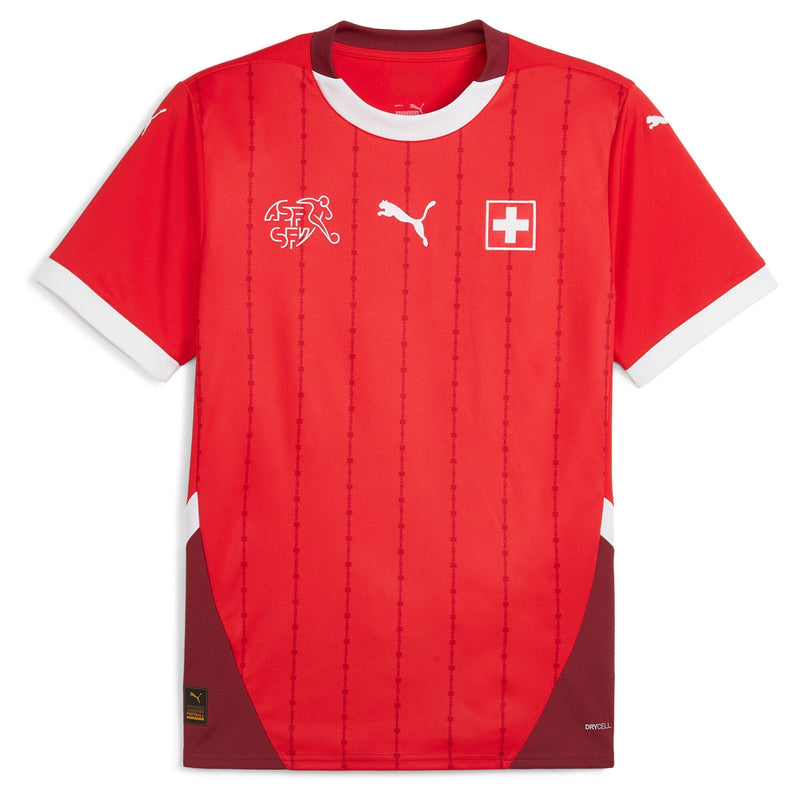 Switzerland National Team Puma 2024 Home Jersey - Red