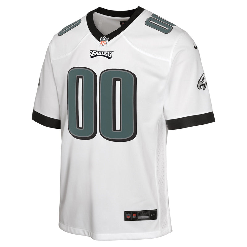 Philadelphia Eagles Nike Road Game Jersey - Custom - Youth