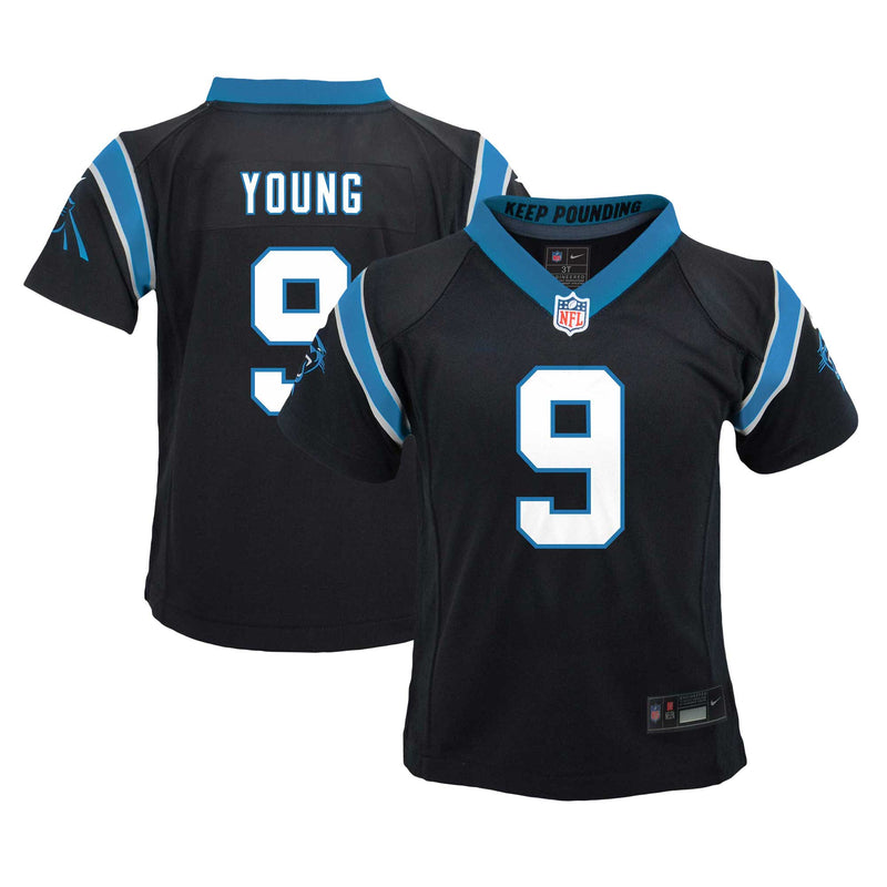 Bryce Young Carolina Panthers Nike Preschool Player Game Jersey - Black