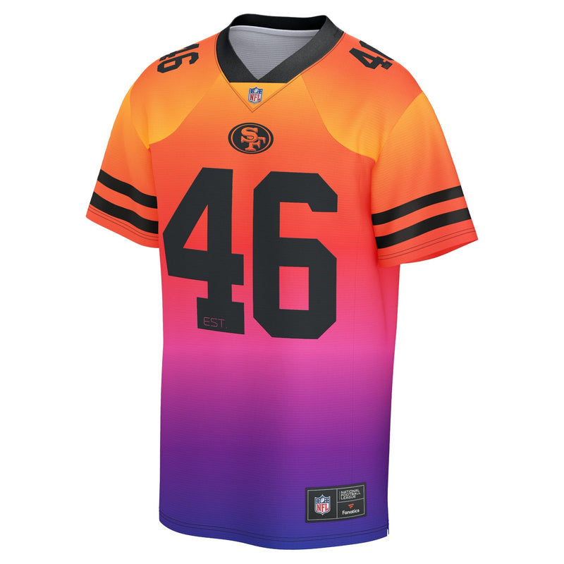 San Francisco 49ers Gradient NFL Foundation Jersey - Mens