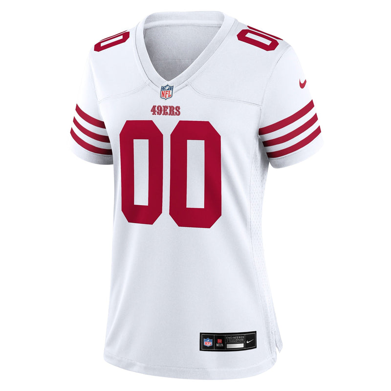 San Francisco 49ers Nike Road Game Jersey - Custom - Womens