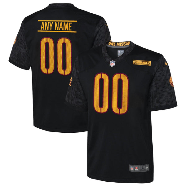 Washington Commanders Nike Official Alternate Jersey - Custom - Youth