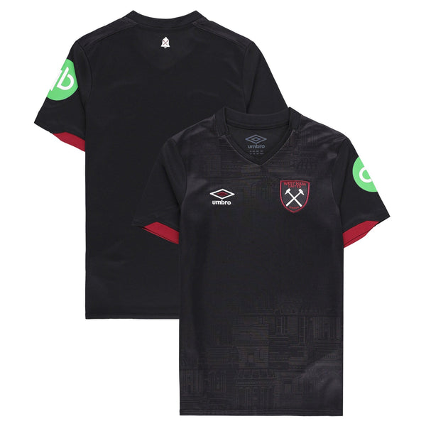 West Ham United Umbro Away Shirt 2024-25 - Kids