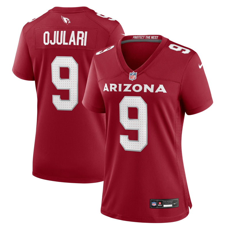 BJ Ojulari Arizona Cardinals Nike Women's Team Game Jersey - Cardinal