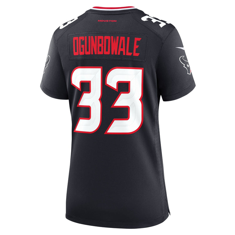 Dare Ogunbowale Houston Texans Nike Women's Team Game Jersey - Navy