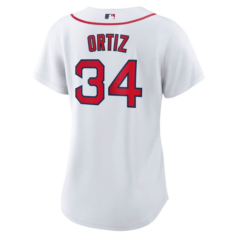 David Ortiz Boston Red Sox Nike Women's Home Jersey - White