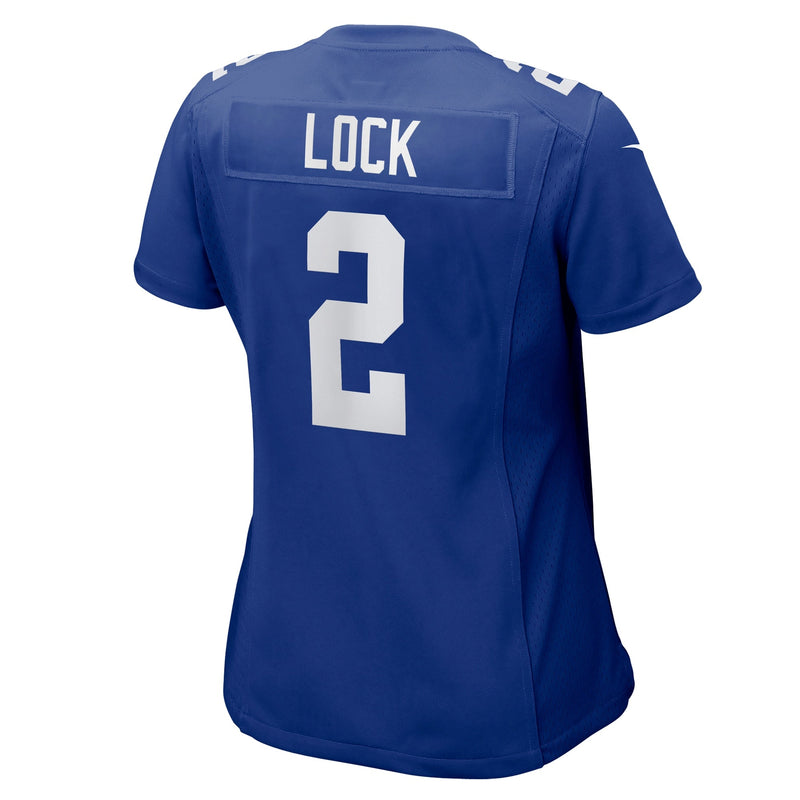 Drew Lock New York Giants Nike Women's Game Jersey - Royal