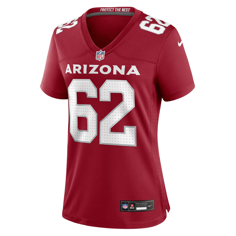 Evan Brown Arizona Cardinals Nike Women's Game Jersey - Cardinal