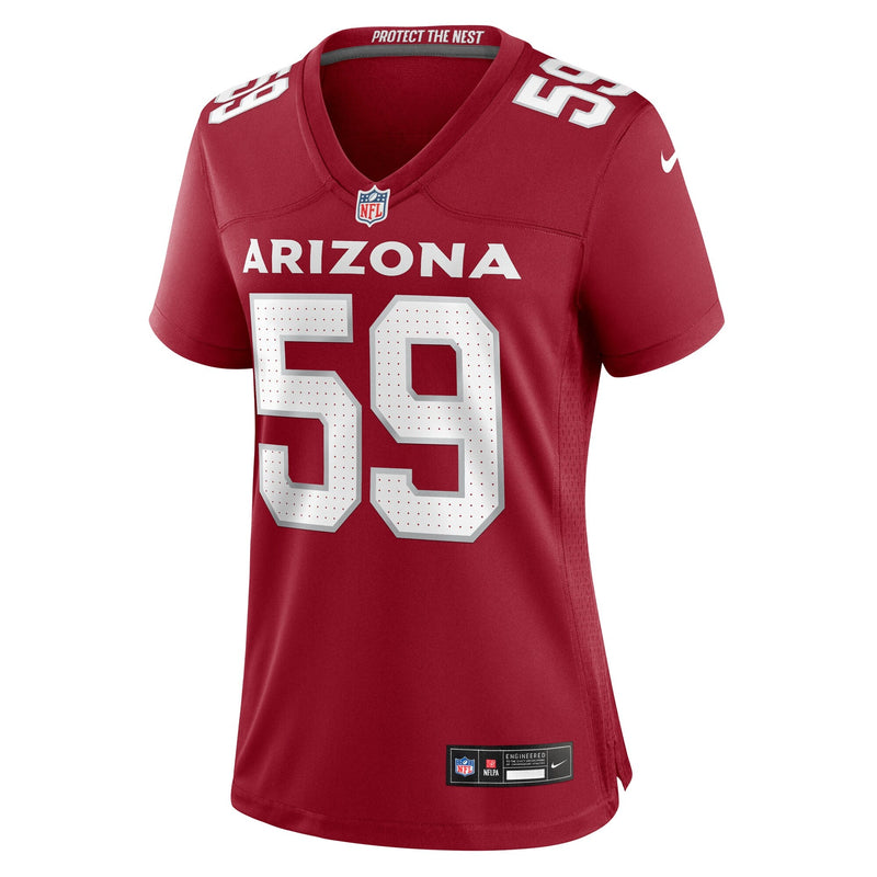 Jon Gaines II Arizona Cardinals Nike Women's Game Jersey - Cardinal