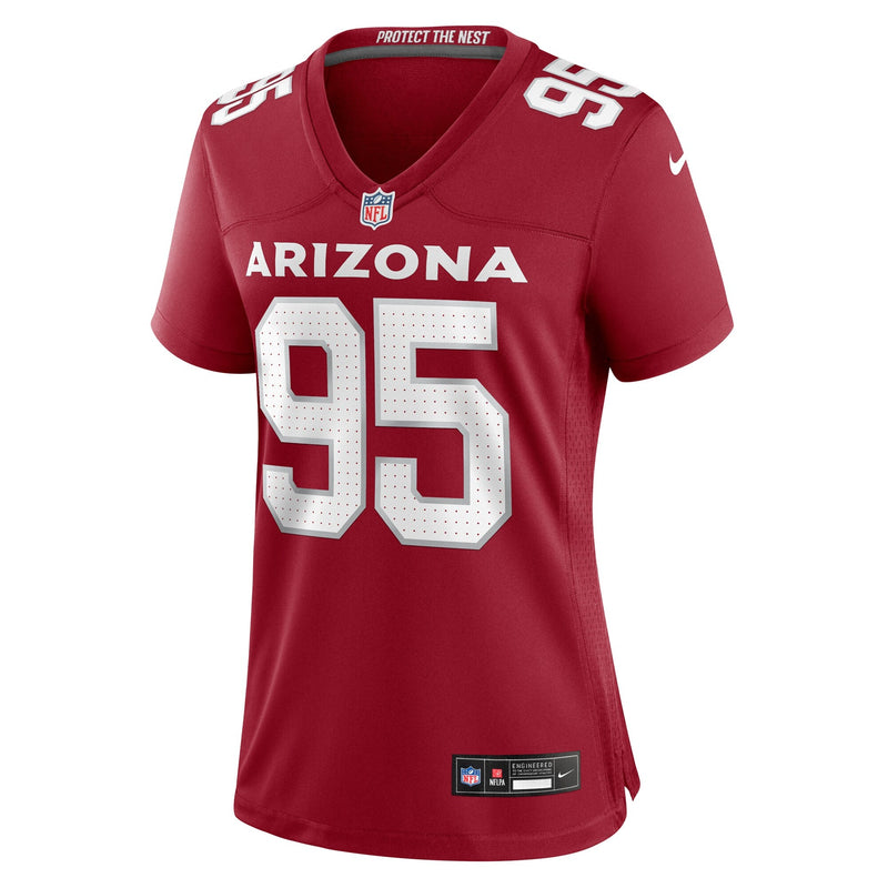 Khyiris Tonga Arizona Cardinals Nike Women's Game Jersey - Cardinal