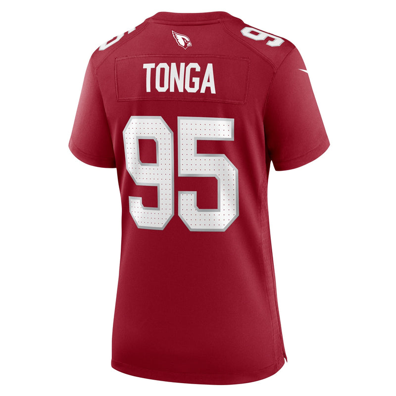 Khyiris Tonga Arizona Cardinals Nike Women's Game Jersey - Cardinal