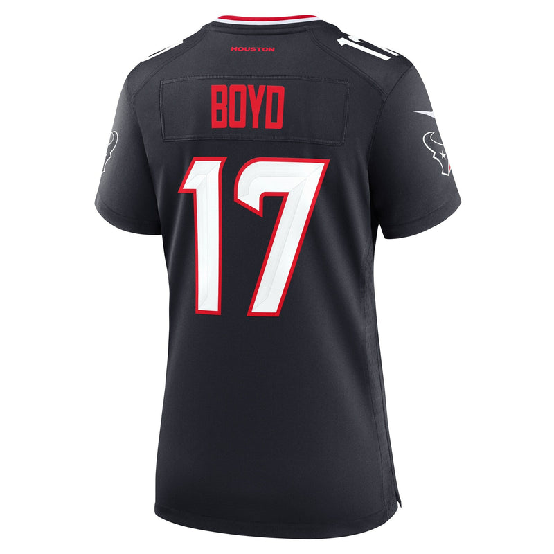 Kris Boyd Houston Texans Nike Women's Team Game Jersey - Navy