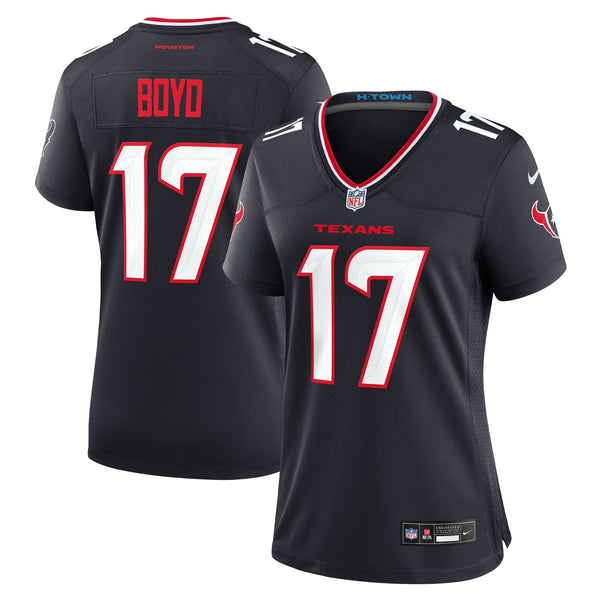 Kris Boyd Houston Texans Nike Women's Team Game Jersey - Navy