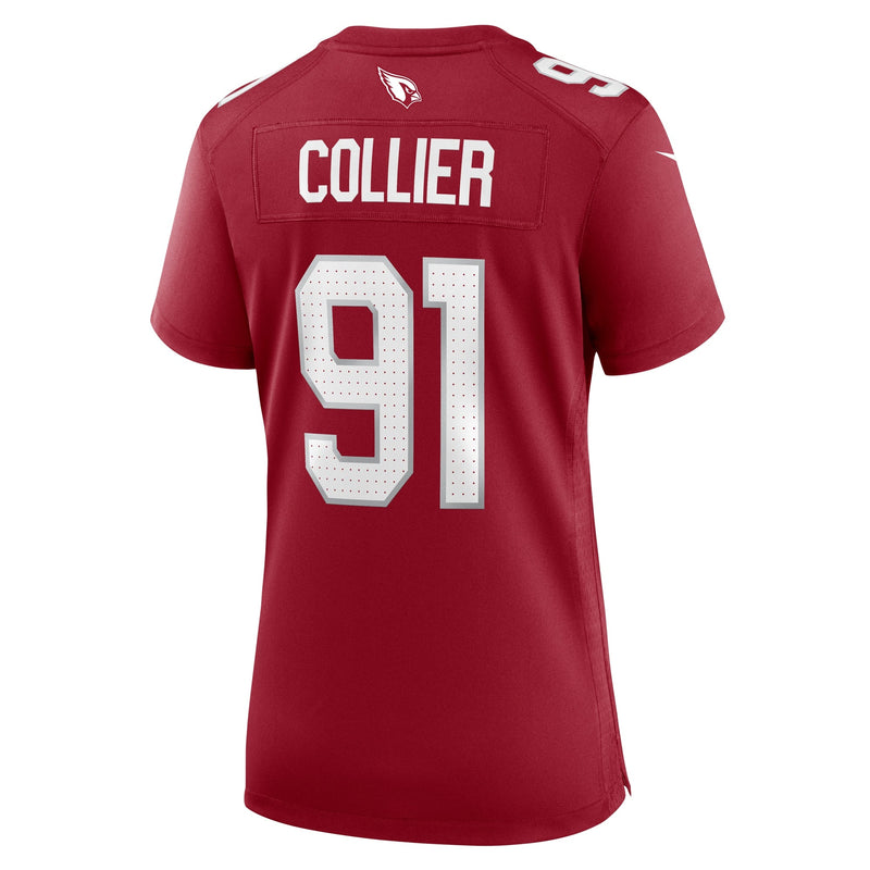 L.J. Collier Arizona Cardinals Nike Women's Game Jersey - Cardinal