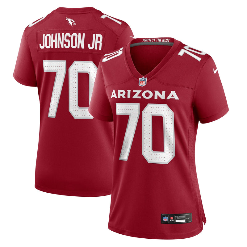 Paris Johnson Jr. Arizona Cardinals Nike Women's Game Jersey - Cardinal