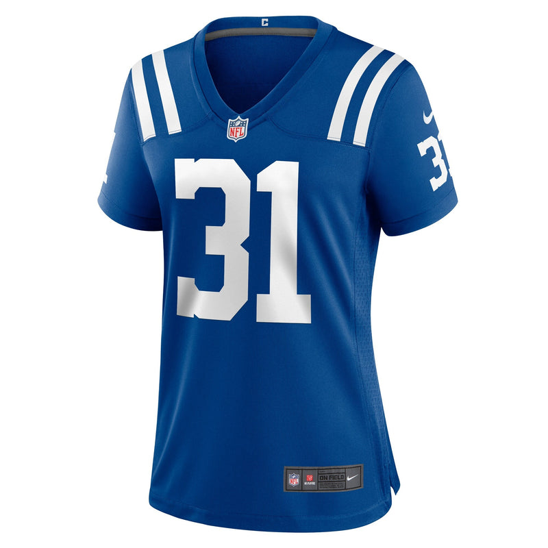 Tyler Goodson Indianapolis Colts Nike Women's Game Jersey - Royal