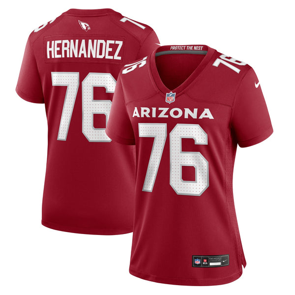 Will Hernandez Arizona Cardinals Nike Women's Game Jersey - Cardinal