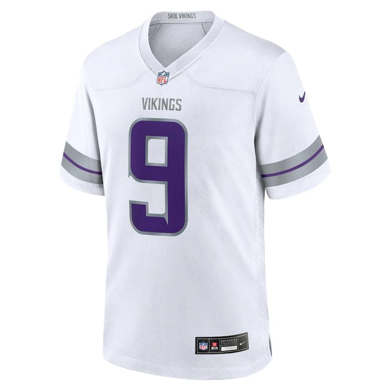 J.J. McCarthy Minnesota Vikings Nike Youth Alternate Game Player Jersey - White