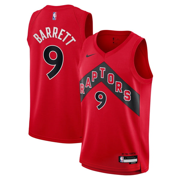 RJ Barrett Toronto Raptors Nike Youth Swingman Jersey - Icon Edition - Red